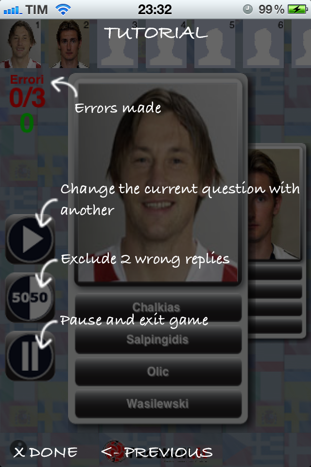 Screenshot iFootball Europei lite Screenshot iFootball Europei lite